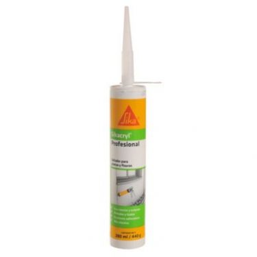 Sikacryl  Profesional Cartucho 280 ml Blanco