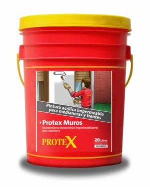 Protex Muros Blanco Balde 20 lts.