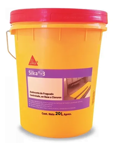 Sika 3 Balde 20 kg.
